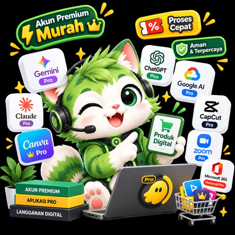 Maskot Digital Produk
